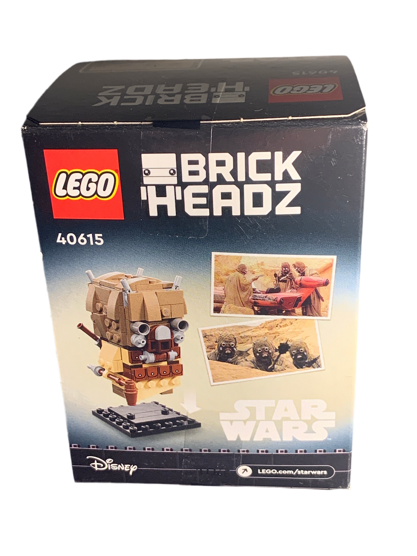 Lego Star Wars Brick Headz Tusken Raider 182 #40615 10+ new sealed.