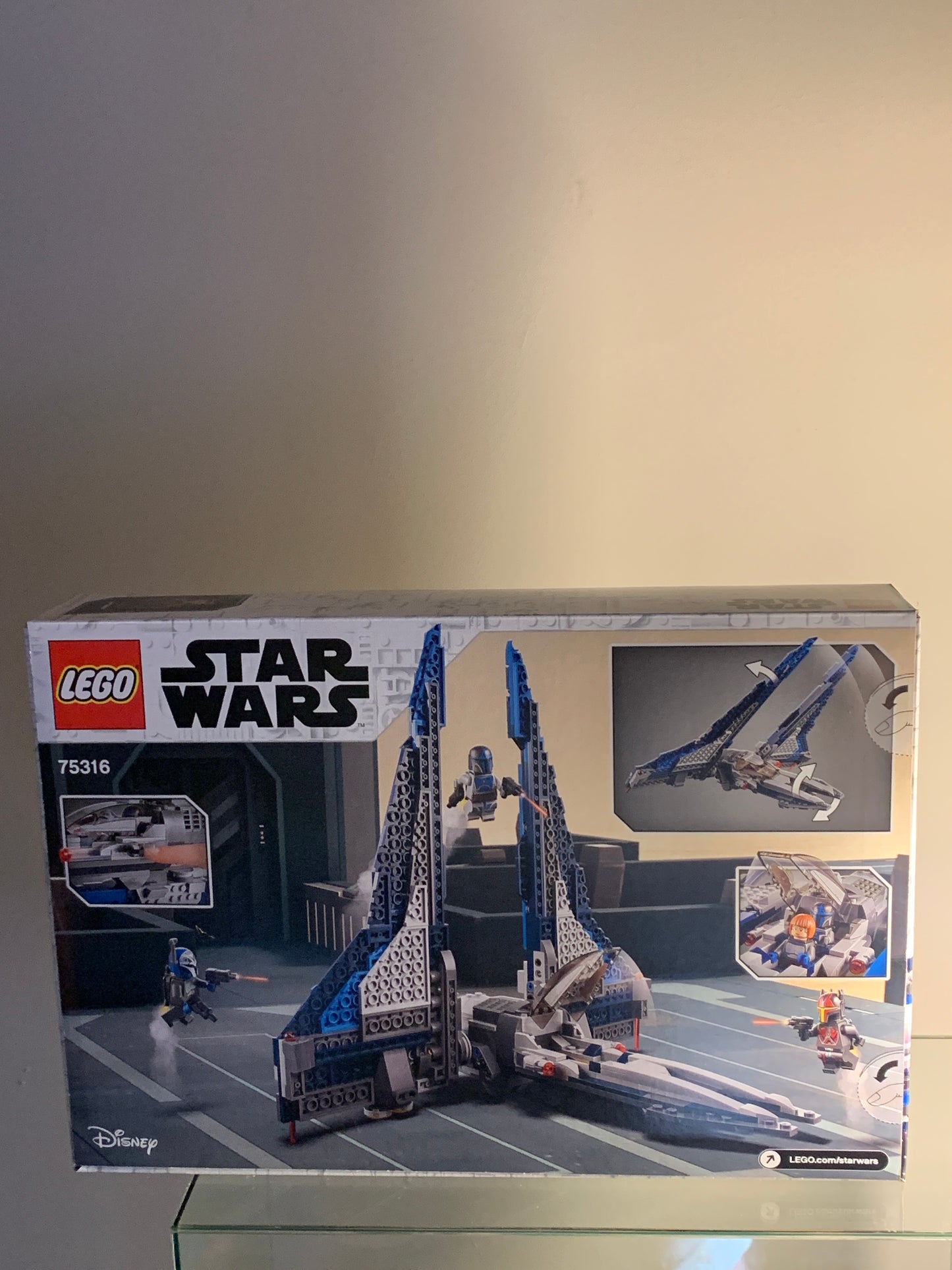 Lego Star Wars Mandalorian Starfighter #75316  9+ new sealed.