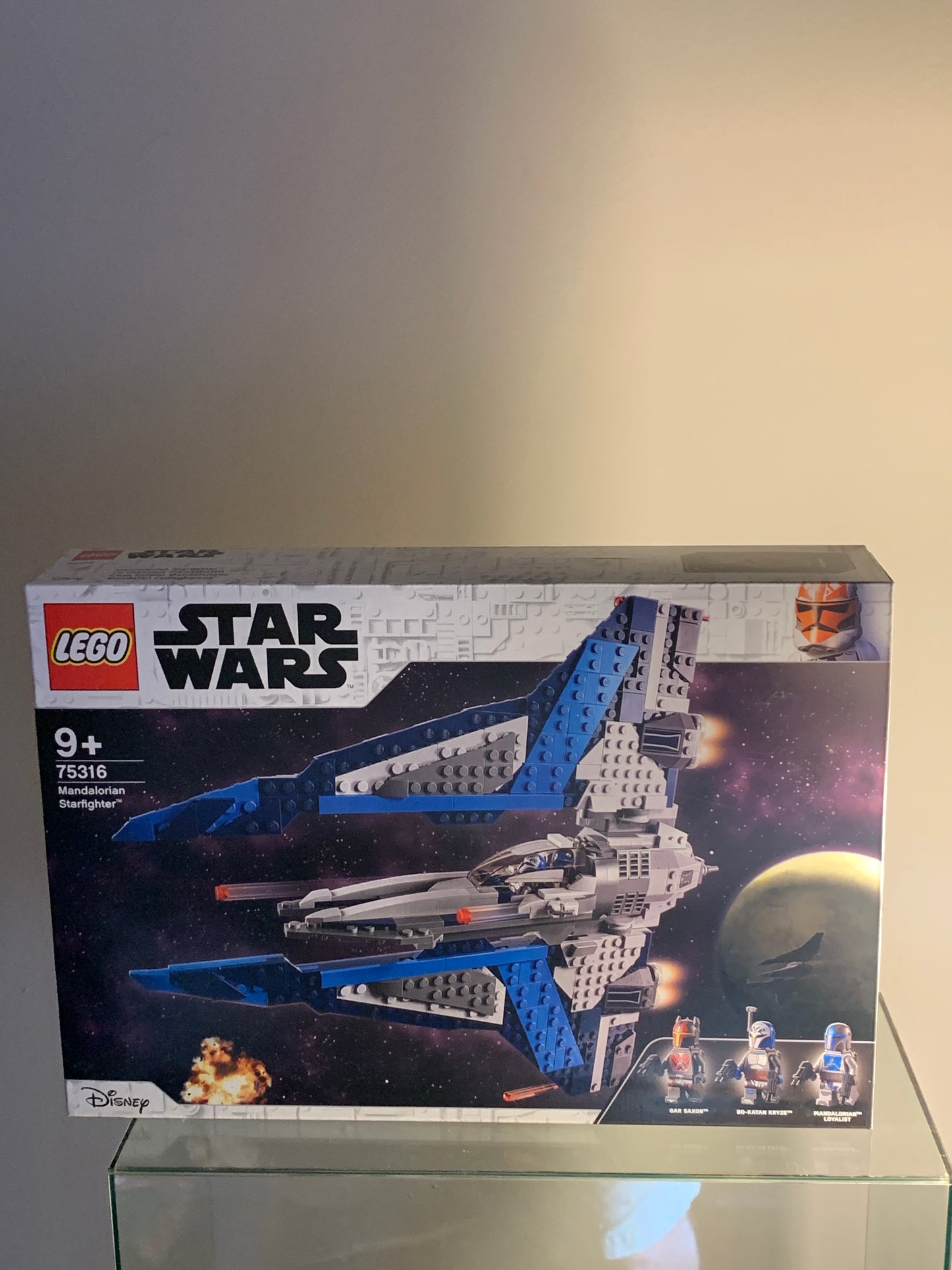 Lego Star Wars Mandalorian Starfighter #75316  9+ new sealed.